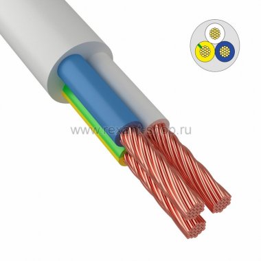 Фотография товара 'Rexant Провод ПВС 3х6,0 мм 01-8051-4'