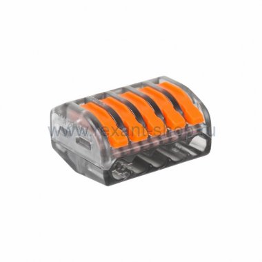 Фотография товара 'Rexant Универсальная многоразовая 5-проводная клемма 07-5255-1'