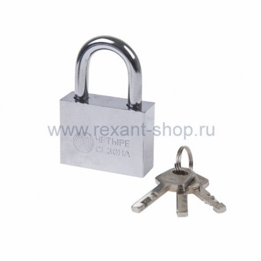 Фотография товара 'Rexant Замок навесной серия сталь 79-0034'