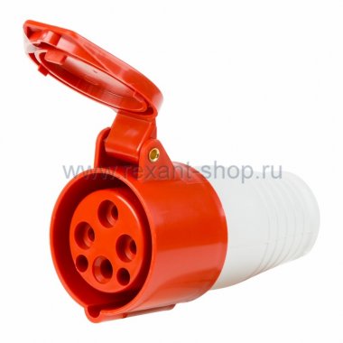 Фотография товара 'Rexant Розетка 214 переносная 3Р+РЕ 16А 380В IP44 11-8919'