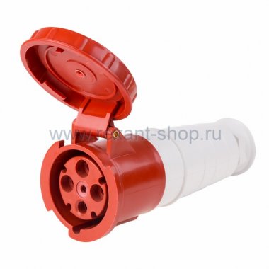 Фотография товара 'Rexant Розетка 234 переносная 3Р+РЕ 63А 380В IP67 11-8925'