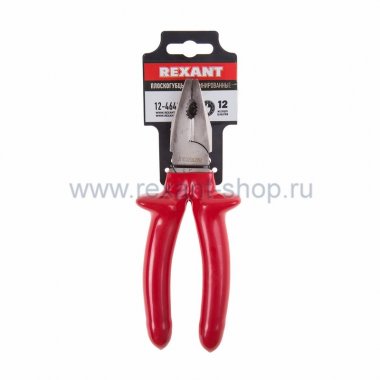 Фотография товара 'Rexant Плоскогубцы комбинированные " Электрика " 200 мм 12-4642'