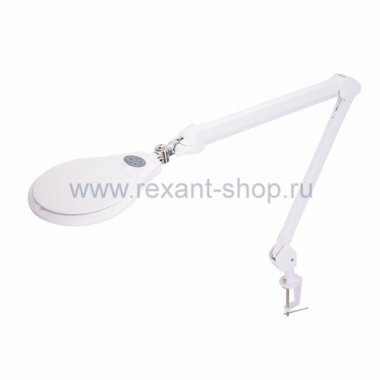 Фотография товара 'Rexant Лупа 5Х на струбцине КРУГЛАЯ с подсветкой и сенсорным регулятором 60 LED 31-0532'