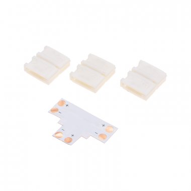 Фотография товара 'Rexant 148-120 Коннектор T-образный для светодиодной ленты SMD 10мм'