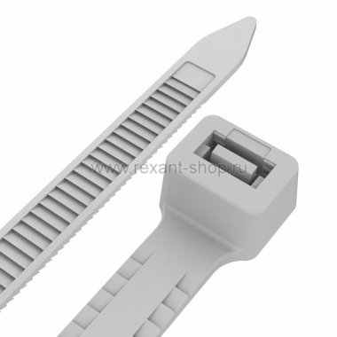 Фотография товара 'Rexant Хомут nylon "Тройной замок" 300 x 3,6 мм 67-0300'