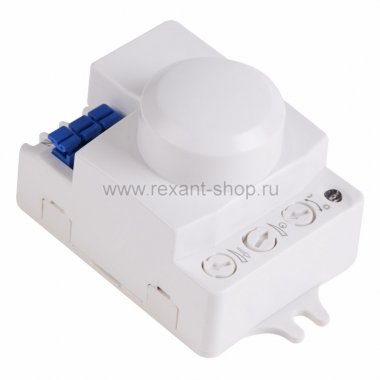 Фотография товара 'Rexant Датчик движения настенно-потолочный микроволновый ДДНПМ 01 11-9218'