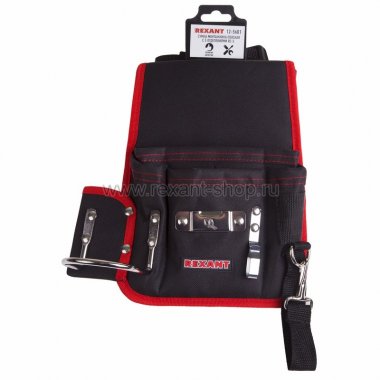 Фотография товара 'Rexant Сумка монтажника поясная с 5 отделениями RE-5 12-5601'