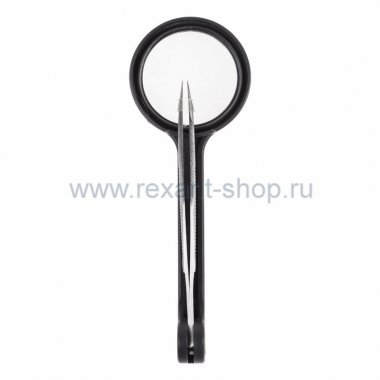 Фотография товара 'Rexant Лупа ручная с пинцетом 8х 12-0411'