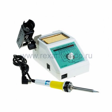 Фотография товара 'Rexant Паяльная станция с разрывом (150-420С) 220V/48 Вт 12-0154'