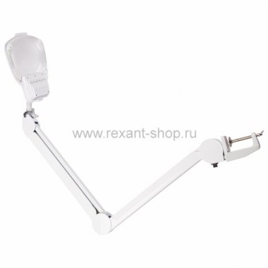Фотография товара 'Rexant Лупа на струбцине квадратная 3D+20D с подсветкой LED 31-0565'