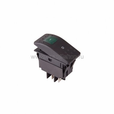 Фотография товара 'Rexant Выключатель клавишный 12V 35А (4с) 36-4463'