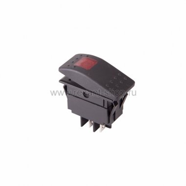 Фотография товара 'Rexant Выключатель клавишный 12V 35А (4с) 36-4460'