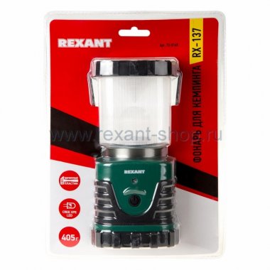 Фотография товара 'Rexant Фонарь для кемпинга rx-137 75-0148'