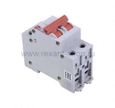 Фотография товара 'Rexant Автоматический выключатель BKN 2P C32A 81-0522'