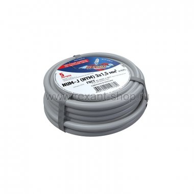 Фотография товара 'Rexant Кабель NUM-J (NYM) 01-8704-5'