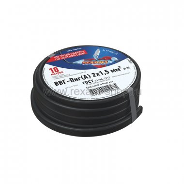 Фотография товара 'Rexant Кабель ВВГ-Пнг(А) 01-8201-10'