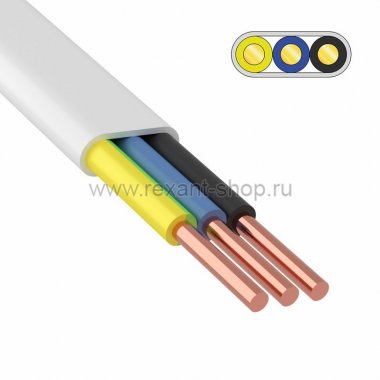 Фотография товара 'Rexant Провод ПБПП (ПуВВ) 01-8355-2'