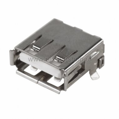 Фотография товара 'Rexant Разъем гнездо USB A-1J на плату 05-0007-9'