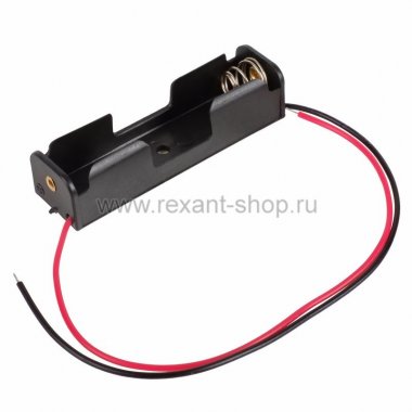 Фотография товара 'Rexant Батарейный отсек 1 x AA (с проводами) 16-0821-9'
