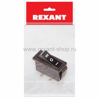 Фотография товара 'Rexant Выключатель клавишный 250V 10А 36-2220-1'