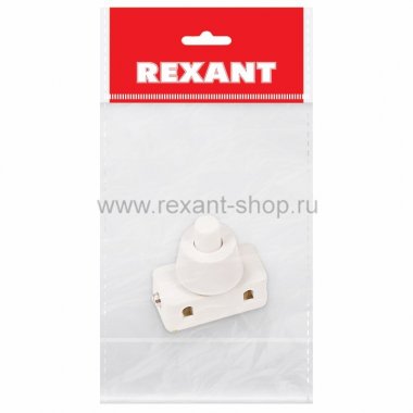 Фотография товара 'Rexant Выключатель-кнопка 250V 2А (2с) 36-3012-1'