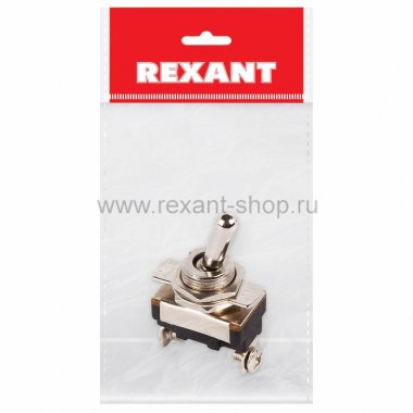 Фотография товара 'Rexant Тумблер 220V 10А (2c) 36-4310-1'