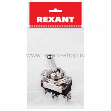 Фотография товара 'Rexant Тумблер 220V 10А (3c) 36-4311-1'