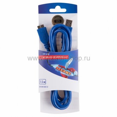Фотография товара 'Rexant Шнур USB A 3.0 micro USB 3.0 06-3158'