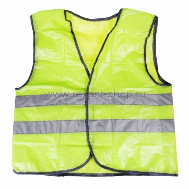 Фотография товара 'Rexant Жилет СИГНАЛЬНЫЙ с двумя светоотражающими полосами 09-0904-1'