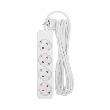 Фотография товара 'Rexant 13-4026 Удлинитель STANDARD 4 гнезда, 3м, 3х1,0мм?, с/з'