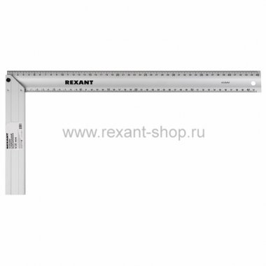 Фотография товара 'Rexant Угольник строительный литой алюминиевый 12-9204'