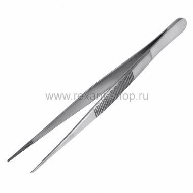 Фотография товара 'Rexant Пинцет прямой, узкий, рифленый 12-0346'