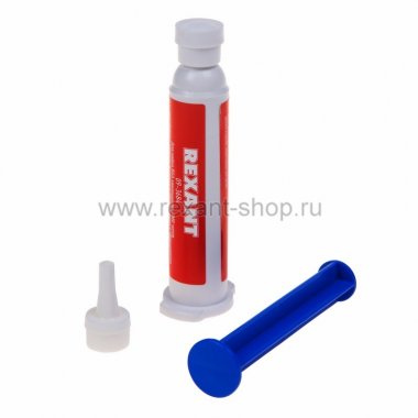 Флюс-гель для пайки BGA и SMD 12 мл (шприц) Rexant