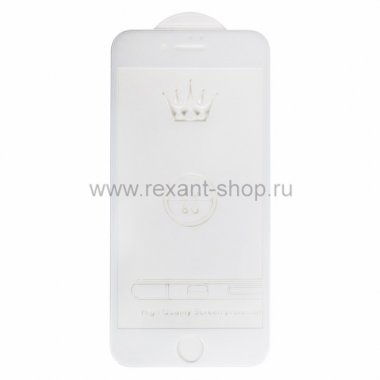 Фотография товара 'Rexant Защитное стекло 4D для iPhone 7/8 18-5072-9'