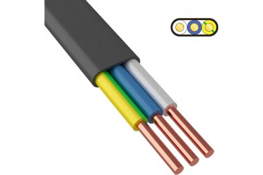 Фотография товара 'Rexant 01-8275-99 Кабель ВВГ-Пнг(А)-LS 3x10мм?, ГОСТ ККЗ'