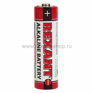 Фотография товара 'Rexant Алкалиновая батарейка AA/LR6 30-1050'