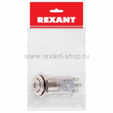 Фотография товара 'Rexant Кнопка антивандальная 16 220В 36-3261'
