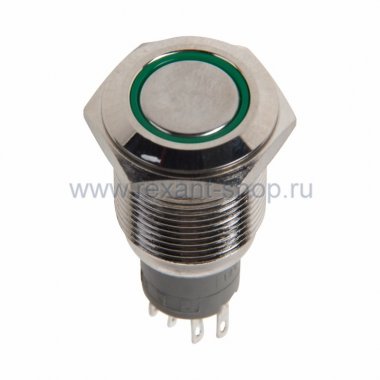 Фотография товара 'Rexant Кнопка 16 250В 36-3265'