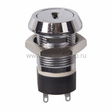 Фотография товара 'Rexant Выключатель ключ 19 250V 2А (4с) 36-4474'