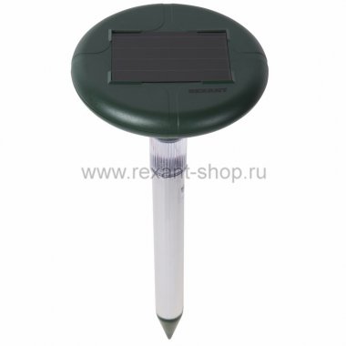 Фотография товара 'Rexant Ультразвуковой отпугиватель змей на солнечной батарее с подсветкой 71-0027'