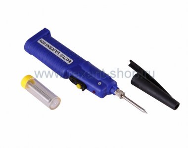 Фотография товара 'Rexant Паяльник Мини (питание 3 батарейки AA) 4.5V/8 Вт 12-0181'