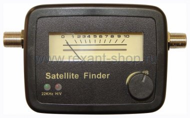 Фотография товара 'Rexant Измеритель уровня сигнала спутникового TV с двумя светодиодами 12-1102'