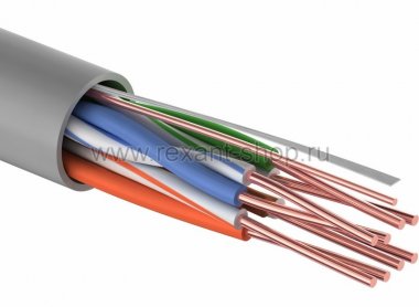 Фотография товара 'Rexant Кабель UTP 4PR 24AWG, CAT5e C-052-1'