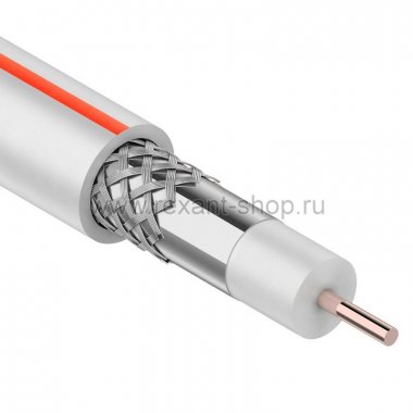 Фотография товара 'Rexant Кабель SAT 50M (75 Ом), CCS/Al/Al 75 % 01-2401-2-50'