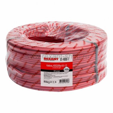 Фотография товара 'Rexant Кабель для пожарной сигнализации КПСВЭВнг(А)-LS 01-4866-1'