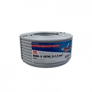 Фотография товара 'Rexant Кабель NUM-O (NYM) 01-8701-50'