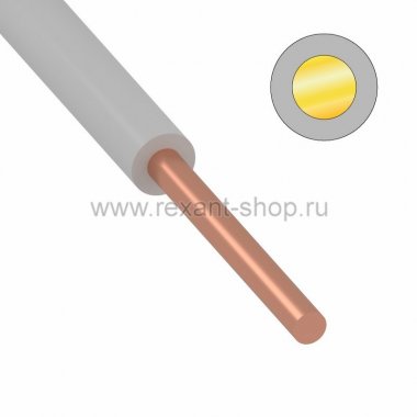 Фотография товара 'Rexant Провод ПуВ (ПВ-1) 01-8606-1'