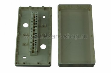 Фотография товара 'Rexant Коробка распределительная на 10 пар 04-0111'