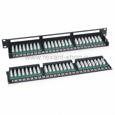 Фотография товара 'Rexant Патч-панель 19 04-0022-1'