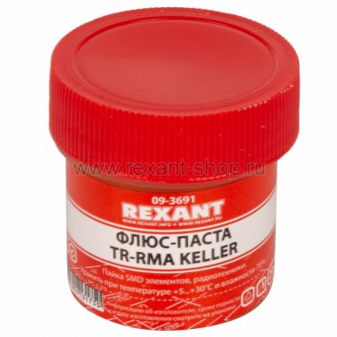 Фотография товара 'Rexant Флюс-паста «TR-RMA KELLER» 09-3691'